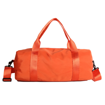 Barrel táska sporthoz és utazáshoz, nylon külső, poliészter bélés, 20–35L, Uniszex, Utcai stílus