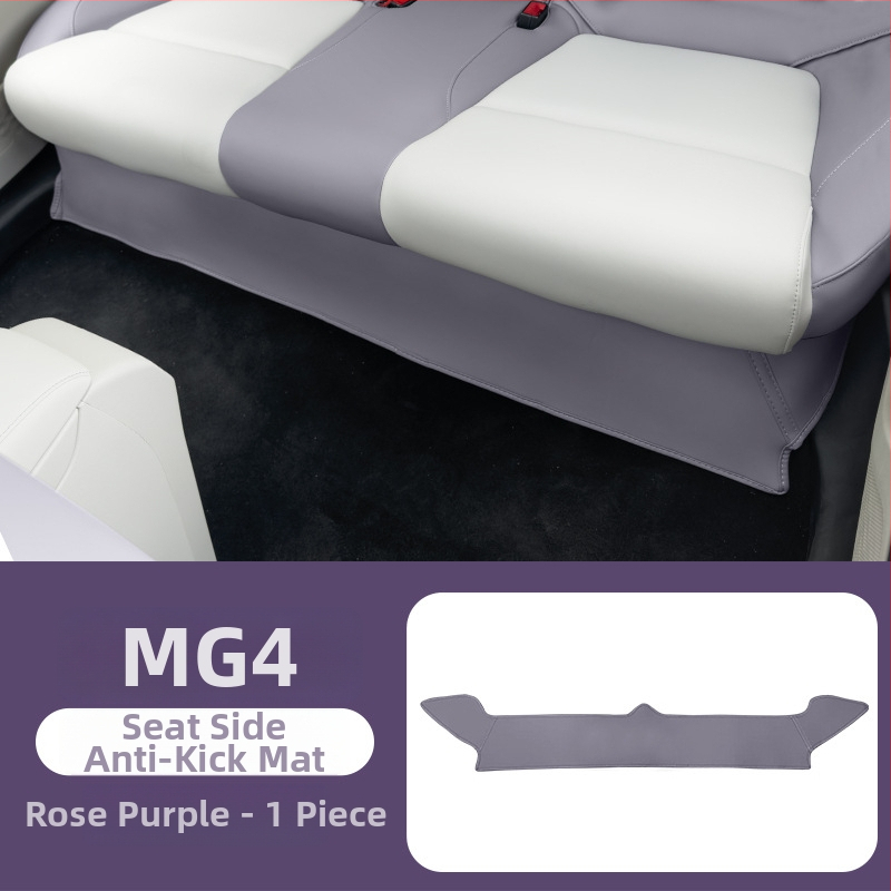 MG4 galinės sėdynės anti-kick kilimėlis, vidinės apsaugos kilimėlis, Napa medžiaga, suderinamas su 26 MG4 modeliais, prekinis ženklas Mumu Screen