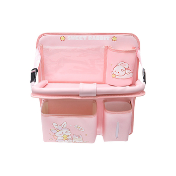 Organizator pentru spatele scaunului cu masă mică multifuncțională, din piele, impermeabil, potrivire universală, depozitare agățată