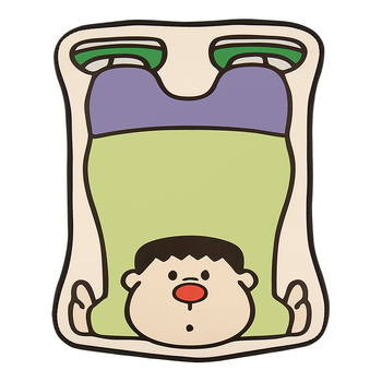 Autoistme seljaosa kaitsepadi lastele - universaalne kõigi aastaaegade jaoks, PU, vahttäidis, karikatuurimuster