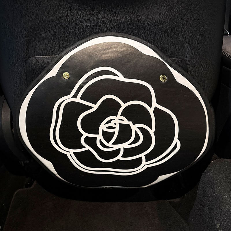 Protecție pentru spatele scaunului auto, model Cartoon, universal, din PU, umplutură din burete, marcă Xuan ruyi, logo imprimat