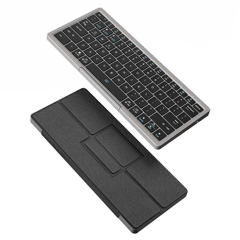 DUX DUCIS Tastatură Bluetooth fără fir pentru iPad Pro cu husă din piele și suport 2-în-1