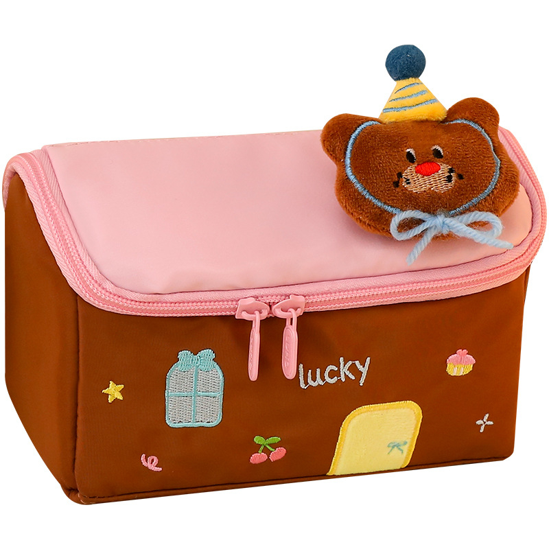 Pernica na ceruzky v tvare domčeka – veľká kapacita, netkaný materiál, uvoľnený štýl, univerzálne použitie