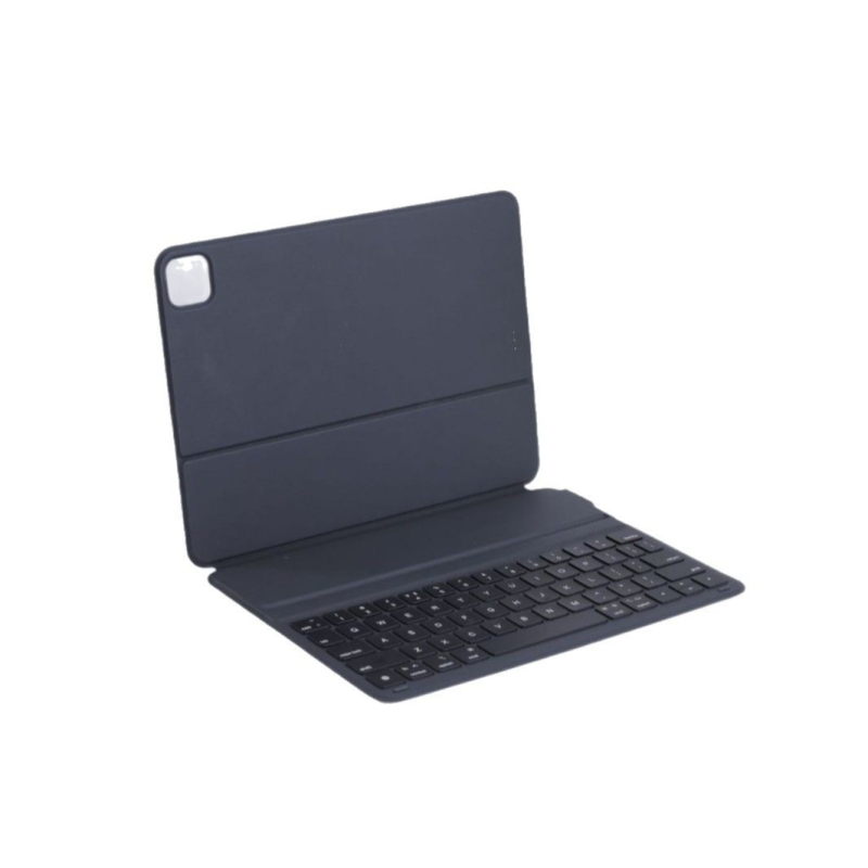 Carcasă din TPU cu piele pentru iPad, cu tastatură: încărcare bidirecțională și conexiune prin contact, compatibilă cu Magic Keyboard, design ergonomic