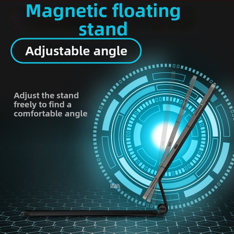 Bluetooth bezdrôtová klávesnica s magnetickou levitáciou pre Samsung Tab S7/S8/S9/S9 FE tablety, 565 g, vlastné mapovanie kláves