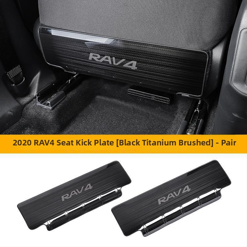 RAV4 2021 zadné sedadlo proti kopaniu – nerezová oceľová zadná vnútorná ochranná doska, plochý štýl, vhodné pre všetky ročné obdobia, pôvod Zhejiang Jinhua