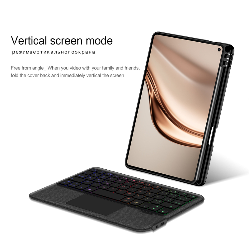 Capac tastatură wireless pentru seria Huawei MatePad – Bluetooth, tastatură model Matepad2025, cablu 0,5 m, greutate 0,65 kg