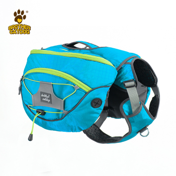 Kutyák súlyveste, állítható mellkas- és háthámhoz kültéri tevékenységekhez — Nylon; márka Cat brother and dog brother; puha anyag