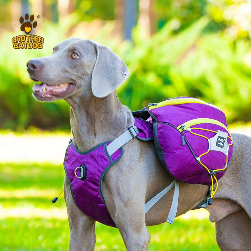 Kutyák súlyveste, állítható mellkas- és háthámhoz kültéri tevékenységekhez — Nylon; márka Cat brother and dog brother; puha anyag