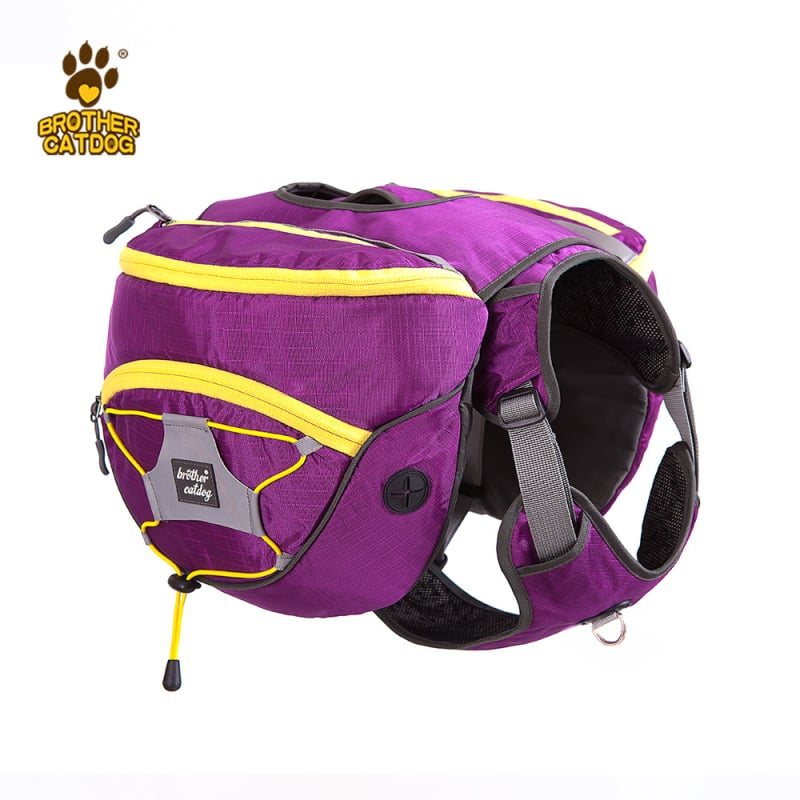 Kutyák súlyveste, állítható mellkas- és háthámhoz kültéri tevékenységekhez — Nylon; márka Cat brother and dog brother; puha anyag