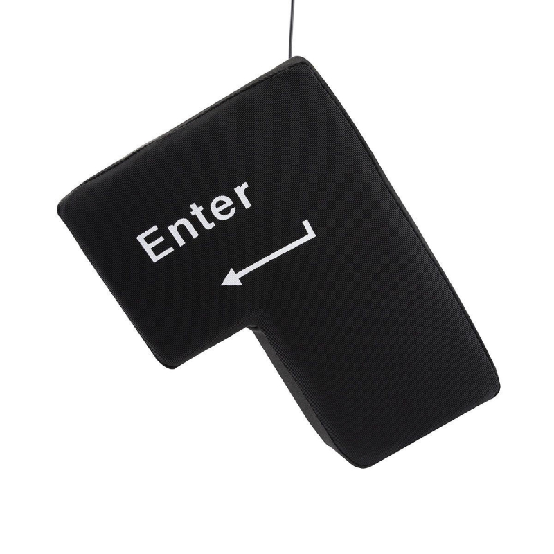 Buton Enter – Gigant de relaxare a stresului cu pernă din burete, senzație online