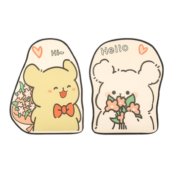 Protecție pentru spatele scaunului auto — imprimeu desen animat, material PU, umplutură din spumă, potrivire universală, pentru toate anotimpurile