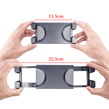 Držiak na telefón a tablet – Model 306 s štyrmi čeľusťami, univerzálny pre mobilné telefóny a tablety, plastový, podpora prispôsobenia