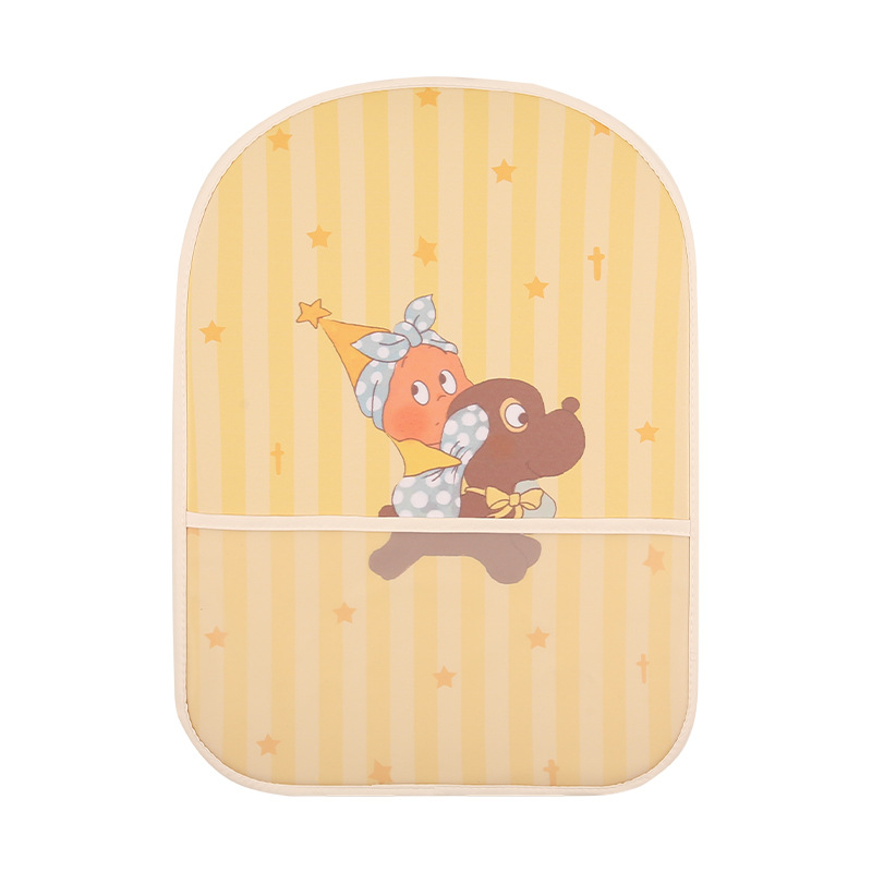 Podmeta za stražnji dio autosjedalice protiv udaranja s karikaturalnim dizajnom zvjezdice, sve sezone; Materijal PU; Punilo: pjena; Stil: univerzalni