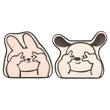 Protecție pentru spatele scaunului auto – model cartoon, material PU, umplutură burete, stil universal, potrivit pentru toate sezoanele