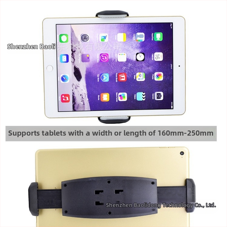 Klip na zadnú stranu tabletu 7–15 palcov, otáčavá podpora s držiakom, model K22, OEM spracovanie, kompatibilný s iPad 2/3/4 a iPad Mini