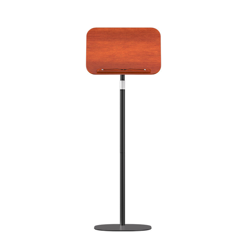 Suport de lectură din lemn masiv, podea, reglabil, compatibil universal, 650 g, prelucrare OEM