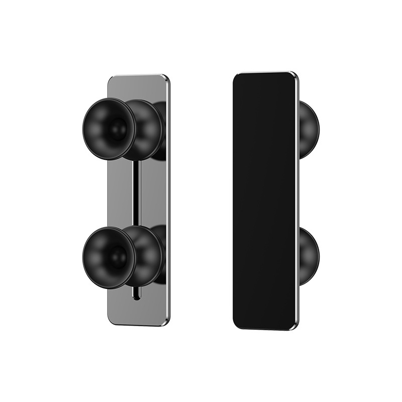 Grip pentru tabletă din aliaj de aluminiu cu suport, model B02, fără fir, 90×25×23 mm, 48,5 g