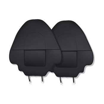 Κάλυμμα προστασίας πλάτης καθίσματος Tesla Model 3/Y – Enjoy the Journey, τεχνητό δέρμα, γέμισμα συνθετικών ινών, προσαρμόσιμο, μινιμαλιστικό εσωτερικό