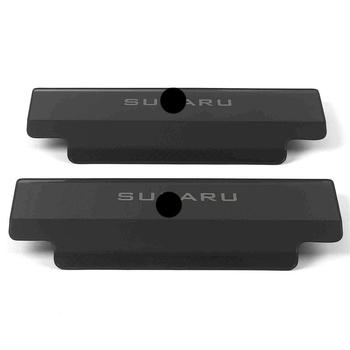 Pad din oțel inoxidabil pentru scaunul din spate al Subaru XV Forester – Protecție anti-șoc, Compatibil cu spătarul scaunului din spate; Procesare și personalizare: Da; Brand: First Domain; Material: Oțel inoxidabil