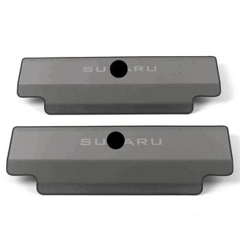Pad din oțel inoxidabil pentru scaunul din spate al Subaru XV Forester – Protecție anti-șoc, Compatibil cu spătarul scaunului din spate; Procesare și personalizare: Da; Brand: First Domain; Material: Oțel inoxidabil