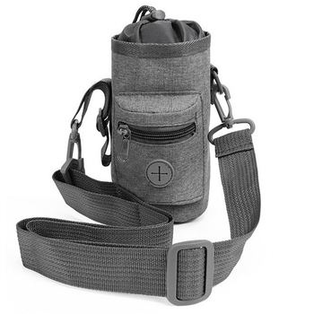Geantă de antrenament pentru câini, design portabil cu curea la talie și spațiu pentru gustări (Material: pânză Oxford; Capacitate: 1,3 L; Duritate: Medie spre moale)