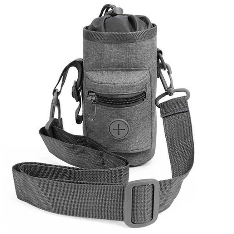 Geantă de antrenament pentru câini, design portabil cu curea la talie și spațiu pentru gustări (Material: pânză Oxford; Capacitate: 1,3 L; Duritate: Medie spre moale)