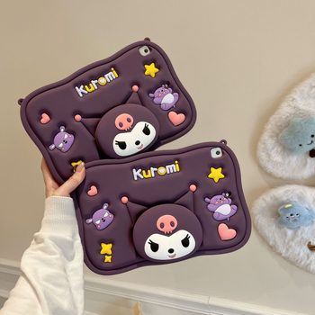 Planšetdatora aizsargapvalks iPad - silikons, mīksts korpuss, karikatūras stilā, pret kritieniem, saderīgs ar Apple