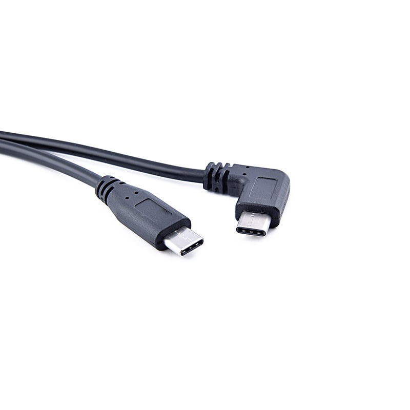 OTG USB-C kabel za podatke, 90° Type-C na Type-C, za Android telefone i tablete