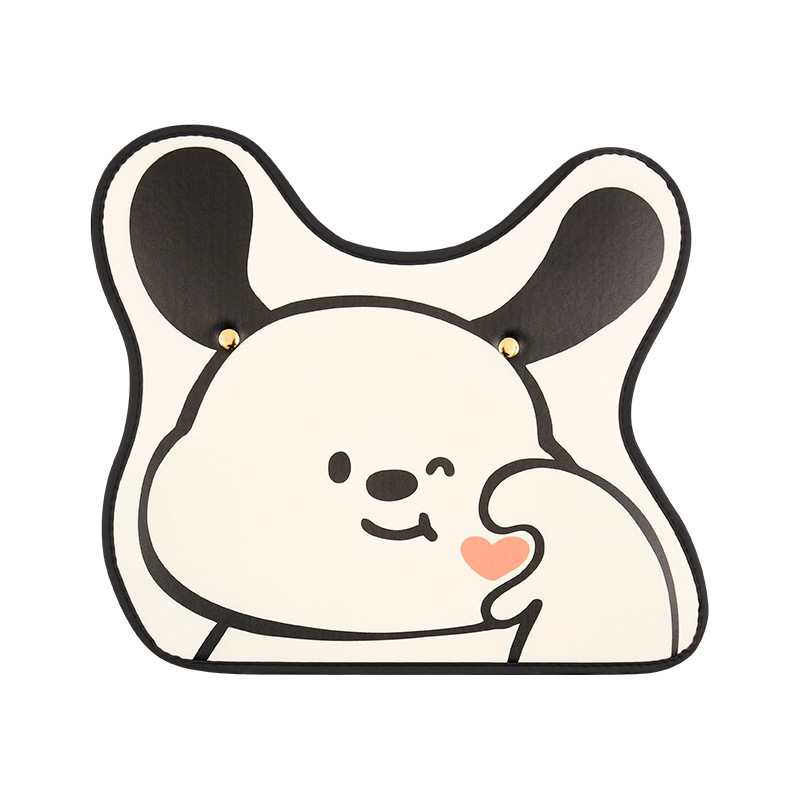 Универсален протектор за задната седалка на автомобил с карикатурен дизайн — подходящ за всички сезони, PU материал, пълнител от пяна