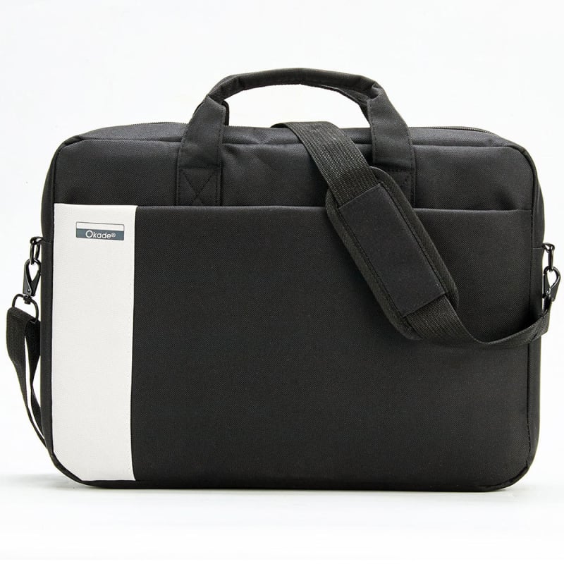 Okade T57 najlon torba za prijenosno računalo s džepom za računalo, zatvarač, vodootporna