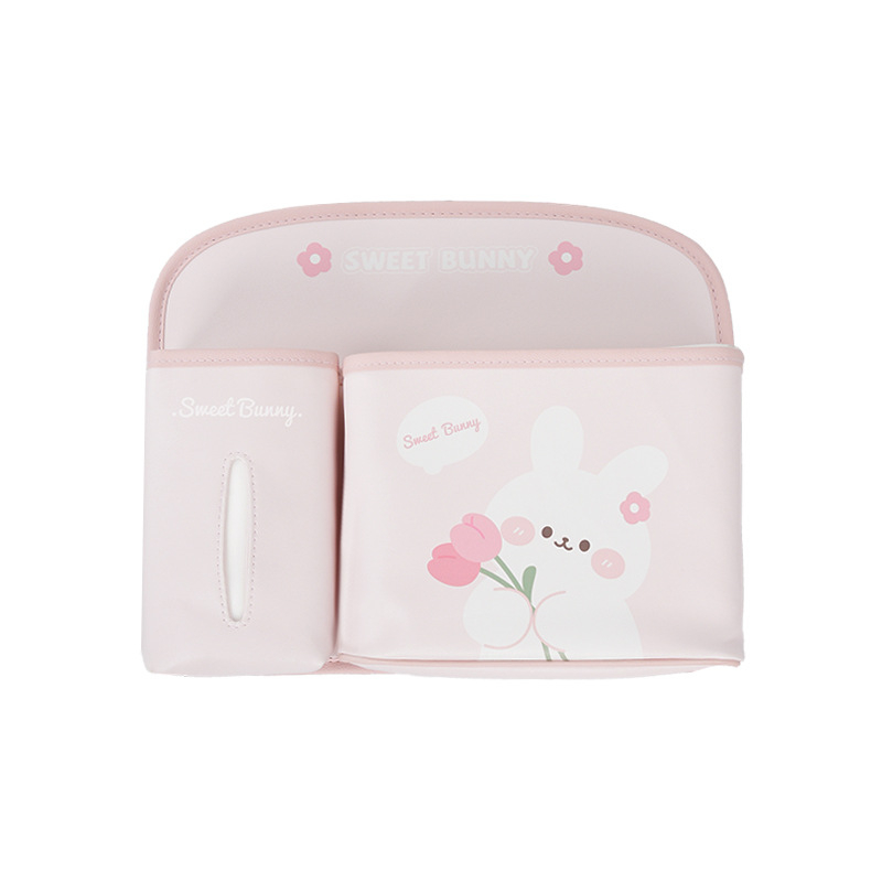 Kožna torba za pohranu stražnjeg naslona sjedala, vodootporna, univerzalna, prilagodljiva s logotipom