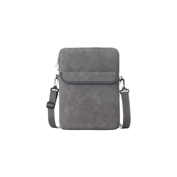 Geantă crossbody pentru tabletă, capacitate mare, protecție la șocuri și impermeabilă; Material PU; Dimensiune ecran: 13 inch; Captușeală: poliester.