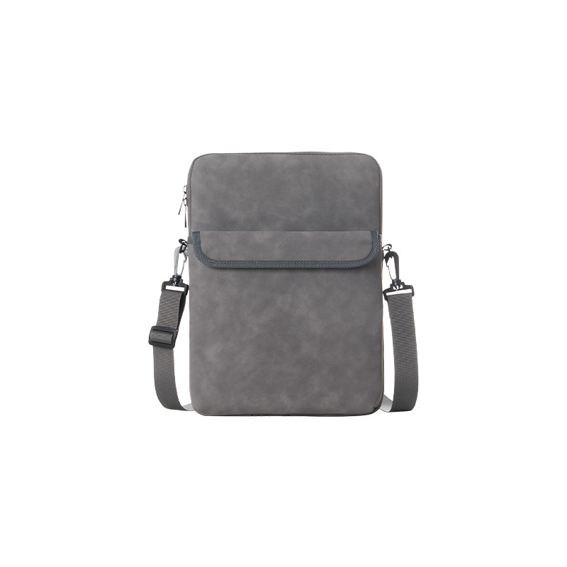 Geantă crossbody pentru tabletă, capacitate mare, protecție la șocuri și impermeabilă; Material PU; Dimensiune ecran: 13 inch; Captușeală: poliester.