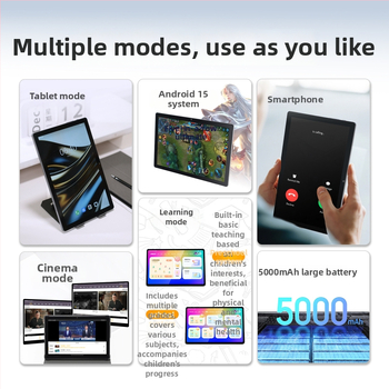 Hyundai Y108 Android planšetdators, 10,1 collu ekrāns, 128GB SSD atmiņa, astoņkodolu procesors, 4G Dual-SIM
