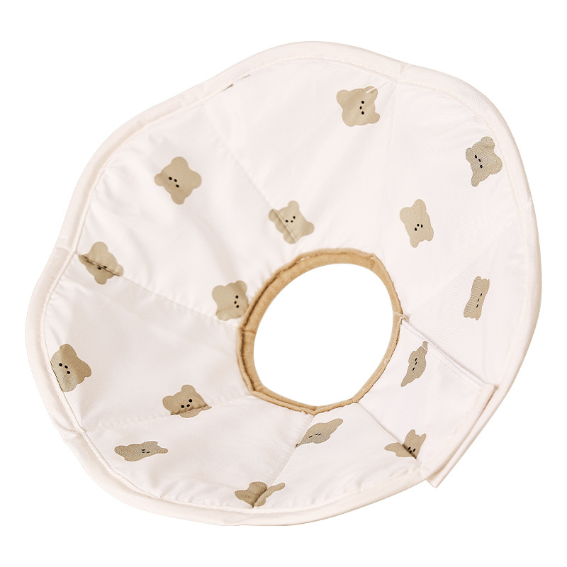 Elizabeth gallér macskák számára, szélesebb nyakvédő, Cartoon stílus, poliészter anyag, univerzális használat, anti-nyalogatás, anti-harapás, anti-szőrhullás