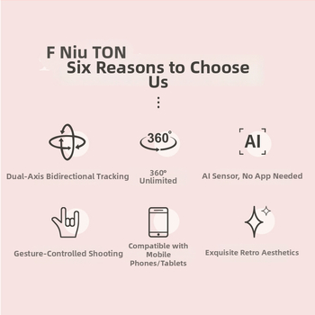 Stabilizátor pre smartfón s dvojitou osou a AI rozpoznávaním tváre, 360° panoráma, ±15° naklonenie, upínanie