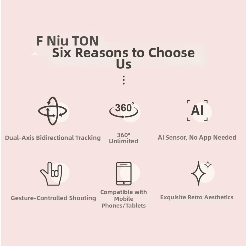 Stabilizátor pre smartfón s dvojitou osou a AI rozpoznávaním tváre, 360° panoráma, ±15° naklonenie, upínanie