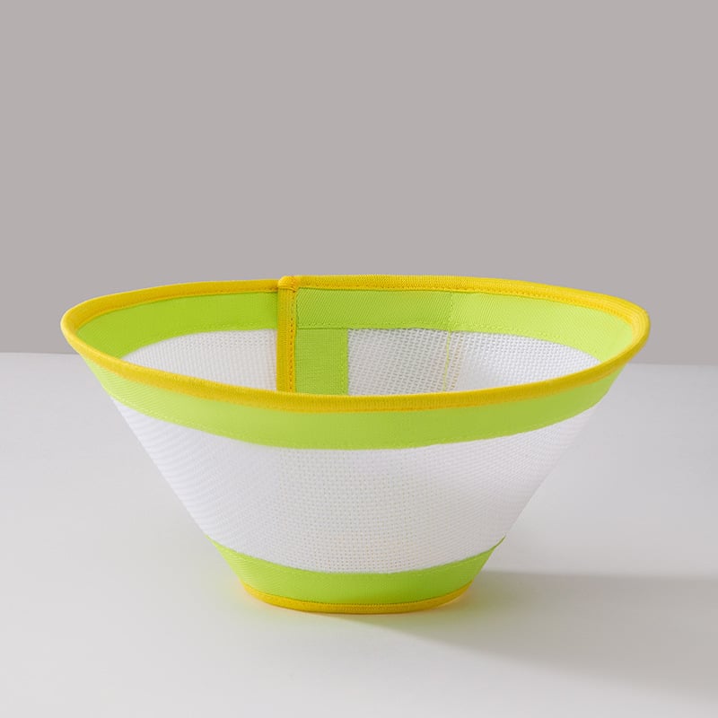 Colier elisabetean pentru animale – plasă respirabilă, închidere Velcro, anti-lingere, anti-zgâriere, protecție postoperatorie