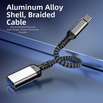 USB 3.0 OTG adaptér kábel pre mobilné telefóny a tablety, auto použitie