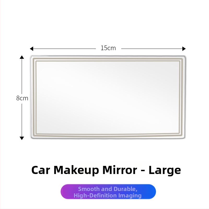 Kosmetinis automobilių veidrodis, nerūdijantis plienas, klijavimo montavimas, Late Island, universali suderinamumas (Tipas: Kosmetinis veidrodis; Medžiaga: Nerūdijantis plienas; Montavimas: Klijavimo; Prekės ženklas: Late Island; Suderinamumas: Universalus