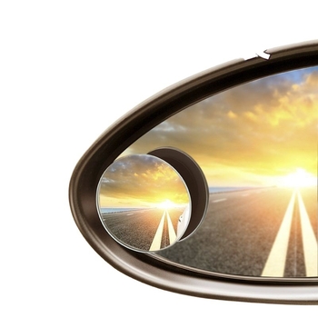 Oglindă retrovizoare auto cu unghi larg 360°, oglindă pentru unghiuri moarte, design rotund