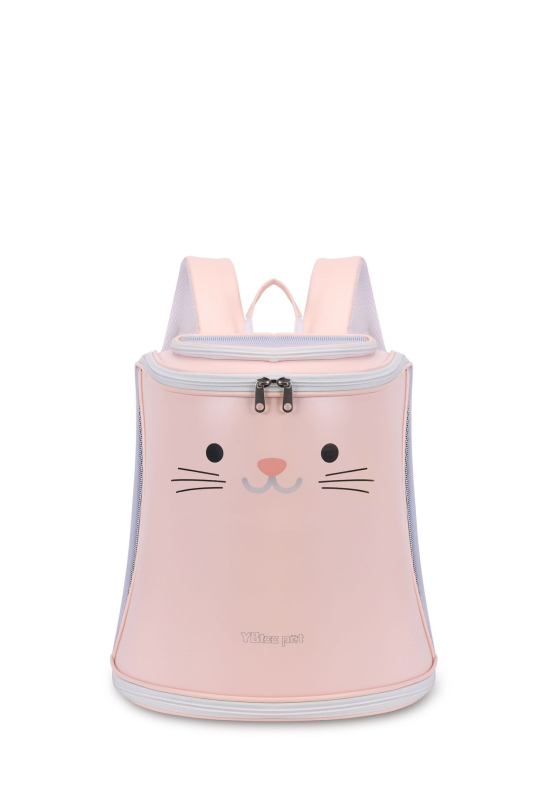 Macska szállító táska – összecsukható, hordozható, PU anyag, 7,5 kg kapacitás