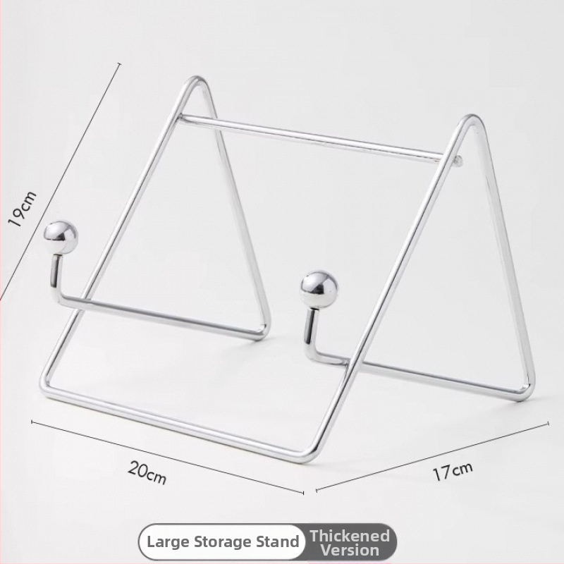 Kovový stojan na stolný tablet pre iPad a telefón, jednoduchý štýl, nerezová oceľ