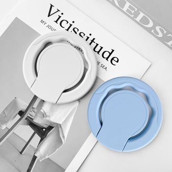 Πτυσσόμενη και περιστρεφόμενη βάση tablet με φορητό λουράκι χειρός, περίπου 10 εκ, συμβατή με iPad 4