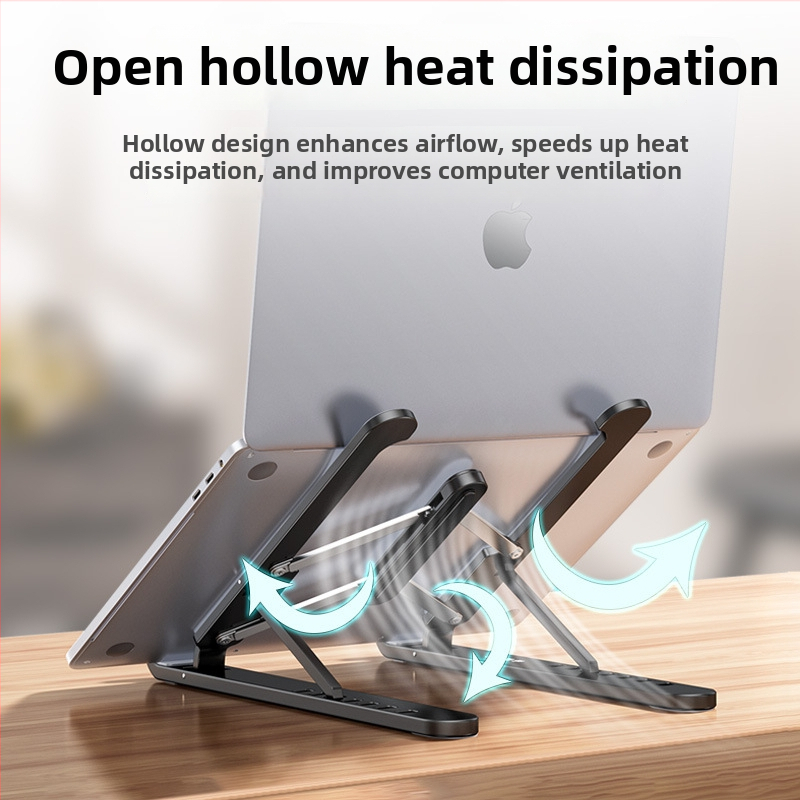 Стойка за лаптоп от алуминиева сплав, сгъваема, 0,3 кг