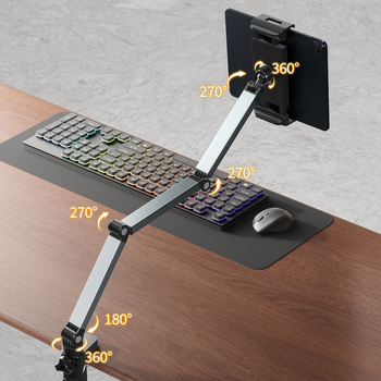 Foresee Suport pentru telefon și tabletă – construcție din aliaj, personalizabil, design creativ