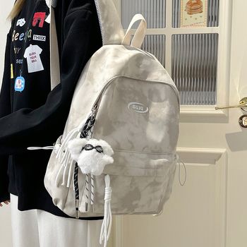 Γυναικείο σακίδιο - Διαπνέον ύφασμα Oxford, ιμάντες με μαξιλάρι αέρα, στυλ νεανικού πανεπιστημίου, κατάλληλο για γυμνάσιο