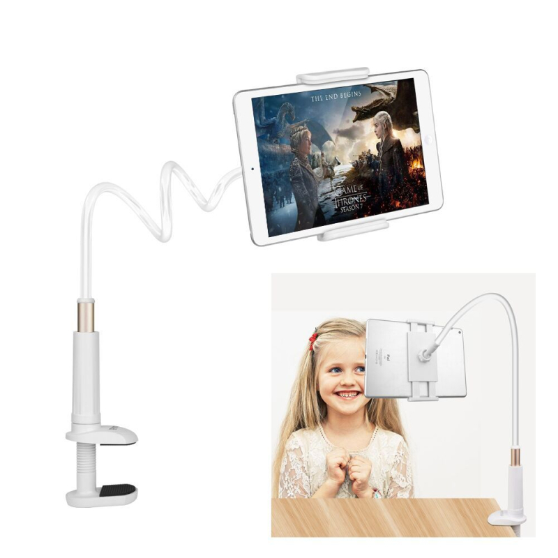 Suport pentru telefon și tabletă, universal, pentru noptieră sau birou, model ANJ-31, din plastic