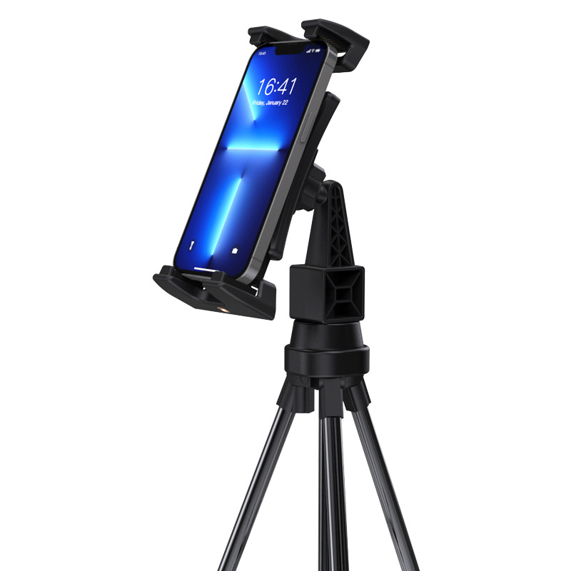 Držač za telefon i tablet s 360° rotacijom, težina 125 g, nosač za stativ za livestream